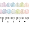 Macaron Color Natural Selenite Beads Strands G-C142-01B-10-5