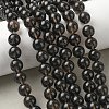 Natural Ice Obsidian Beads Strands G-P590-A01-10mm-02-1