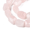 Natural Rose Quartz Beads Strands G-N342-142-3