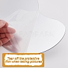 6Pcs 6 Styles Acrylic Mirror AJEW-GO0002-06-3