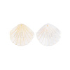 Carved Natural Freshwater Shell Pendants SHEL-T020-62B-3