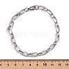 Tarnish Resistant Fashionable 304 Stainless Steel Engraved Vine Mother-son Chain Bracelets LS-STAS-A028-B101P-5