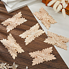 Rubber Wood Carved Onlay Applique AJEW-WH0794-72-4