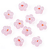 10Pcs Transparent Handmade Bumpy Lampwork Beads LAMP-TADJ0001-48E-3