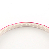 Plain Headwear Hair Accessories Plastic Hair Band Findings OHAR-S187-M-6