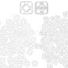 100pairs Plastic Snap Buttons BUTT-CY0001-03-1