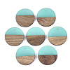 Resin & Walnut Wood Pendants LS-RESI-S358-02D-03-1
