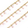3.28 Feet Handmade Enamel Beaded Chains X-CHC-P007-D05-1
