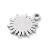 Non-Tarnish 304 Stainless Steel Charms STAS-K286-01H-P-2