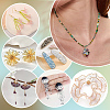 5400pcs 12 Colors Plated Glass Bugle Beads SEED-PH0002-32-4