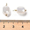 Glass Charms KK-M266-04G-01-3