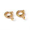 Brass Spring Ring Clasps EC095-G-2