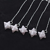 Chakra Natural Rose Quartz Dowsing Pendulums X-G-F516-01C-6
