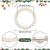 Fingerinspire 10Pcs Wreath Frames for Crafts WOOD-FG0001-34-2