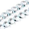 Transparency Glass Beads Strands X1-GLAA-T023-13E-1