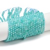 Natural Amazonite Beads Strands X-G-I379-A02-02-2