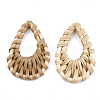 Handmade Reed Cane/Rattan Woven Pendants LS-WOVE-T005-17-2