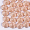 Polyester Thread Fabric Cabochons WOVE-T008-02A-03-1
