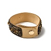 Faux Suede Snap Cord Bracelet LS-BJEW-F428-04-5