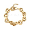 304 Stainless Steel Rolo Chain Bracelets for Women BJEW-S176-01G-C-4