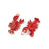 Brass Alloy Pendants KK-R226-15G-01-2