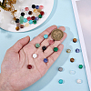 48Pcs 12 Styles Mixed Gemstone Beads G-DR0001-01-3