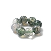 Natural Moss Agate Beads G-P557-01E-2