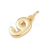 Brass Charms KK-G544-10G-09-2