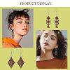 SUNNYCLUE DIY Hollow Out Dangle Earring Making Kit DIY-SC0021-41-5