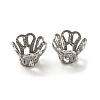 Non-Tarnish 316 Surgical Stainless Steel Bead Caps X-STAS-Q310-09B-P-1