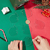 30Pcs Christmas Acrylic Big Pendants FIND-SC0011-41-3