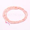 Natural Pink Opal Beads Strands G-F509-05-4mm-2