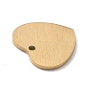 Ion Plating(IP) 304 Stainless Steel Pendants STAS-F271-06B-G-3