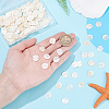 Natural Capiz Shell Disc Charms SHEL-HY0001-20A-4