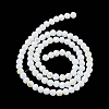 Opaque Glass Beads Strands EGLA-A035-P4mm-L01-2