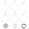 Unicraftale DIY 304 Stainless Steel Rolo Chain Lariat Necklace Making DIY-UN0001-93-1