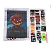 DIY 5D Diamond Painting Halloween Canvas Kits DIY-P060-04-3