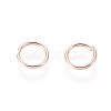 304 Stainless Steel Open Jump Rings STAS-O098-01RG-10-2