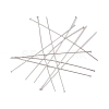 304 Stainless Steel Flat Head Pins STAS-Z089-03P-12-2