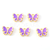 Alloy Enamel Charms X-ENAM-S121-070E-2