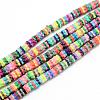 Polymer Clay Bead Strands CLAY-T001-A06-2