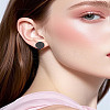 2Pcs 304 Stainless Steel Vortex Cuff Earrings EJEW-LP0009-20EB-3