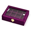 Wooden Rectangle Jewelry Boxes OBOX-L001-04B-1