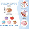 30Pcs Opaque Resin Cabochons RESI-TA0005-79D-4