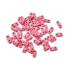 2-Hole Baking Paint Glass Seed Beads SEED-S023-17A-13-1