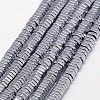 Electroplate Non-magnetic Synthetic Hematite Beads Strands G-J165-2mm-08-1