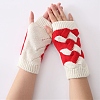 Polyacrylonitrile Fiber Yarn Knitting Fingerless Gloves COHT-PW0001-13B-1