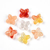 Transparent Acrylic Beads TACR-T028-35F-2
