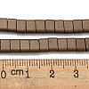 Electroplated Non-magnetic Synthetic Hematite Beads Strands G-C106-B01-09B-4