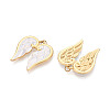 304 Stainless Steel Enamel Pendants STAS-T069-54-2